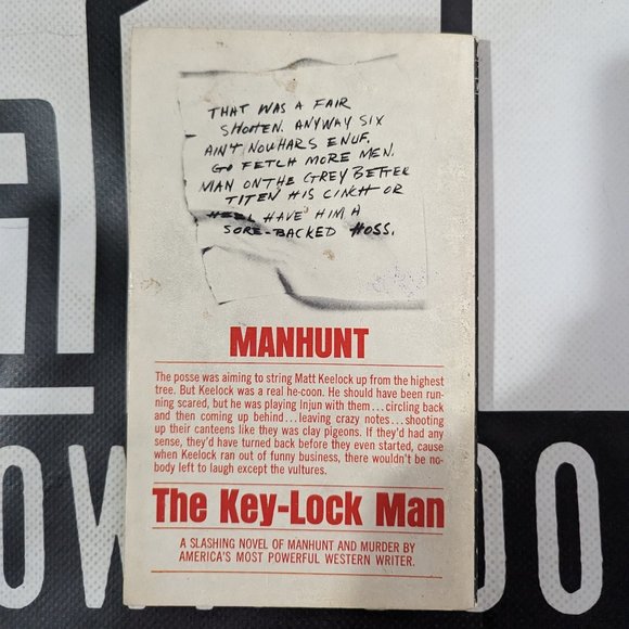 The Key-Lock Man by Louis L'Amour 1965 Paperback - Used - Picture 3 of 6